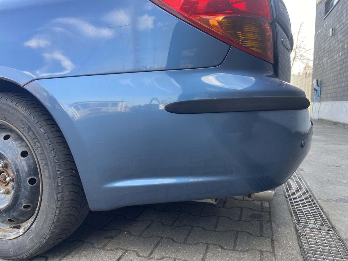 Subaru Legacy 4 original Sto&szlig;stange Stossf&auml;nger hinten 33A Atlantic Blue Kombi Bj.2005